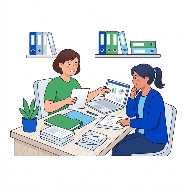 Illustration aide administrative