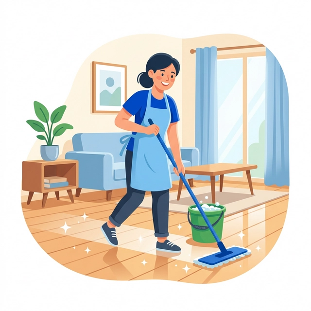 Illustration ménage et assainissement